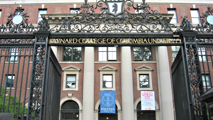 Fees at barnard college? | crossword puzzle clue 