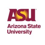 A logo of Arizona State University for our article on the 30 most affordable online MSW degrees