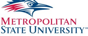 A logo of Metropolitan State University of Denver for our article on the 30 most affordable online MSW degrees