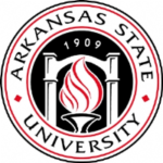 Logo of Arkansas State University for our ranking of online master's in educational leadership degrees