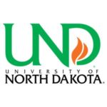 A logo of the University of North Dakota for our article on the 30 most affordable online MSW degrees