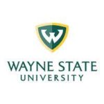 Logo of Wayne State University for our ranking of top online criminal justice degrees