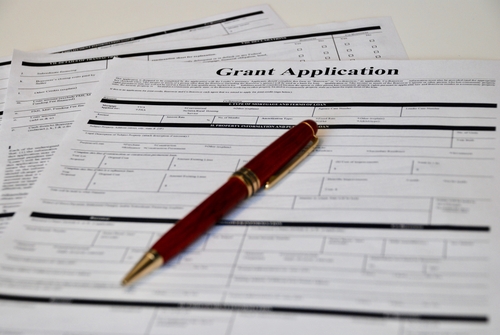 An image of a grant application for our review of top grants