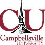 A logo of Campbellsville University for our article on the 30 most affordable online MSW degrees