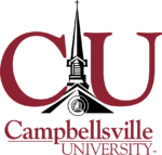 Campbellsville University Logo for 20 Cheapest Online Master's in TESOL degrees.