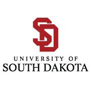A logo of the University of South Dakota for our article on the 30 most affordable online MSW degrees