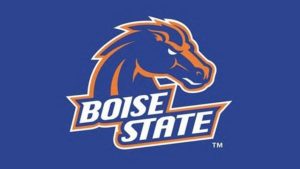 A logo of Boise State University for our article on the 30 most affordable online MSW degrees