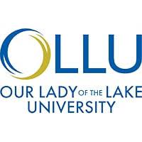 A logo of Our Lady of the Lake University for our article on the 30 most affordable online MSW degrees
